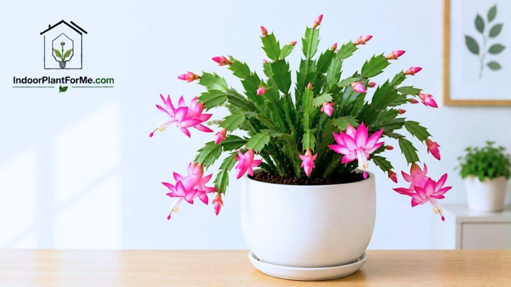 Christmas Cactus (Schlumbergera)
15 Best Indoor Plants for Beginners (Easy-Care Houseplants That Are Hard to Kill)