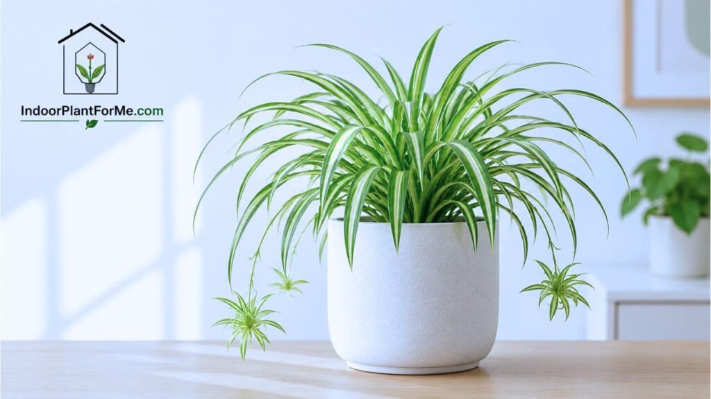 Spider Plant (Chlorophytum comosum):15 Best Indoor Plants for Beginners (Easy-Care Houseplants That Are Hard to Kill)